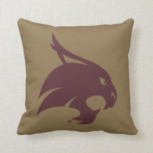 Supercat Mark Throw Pillow