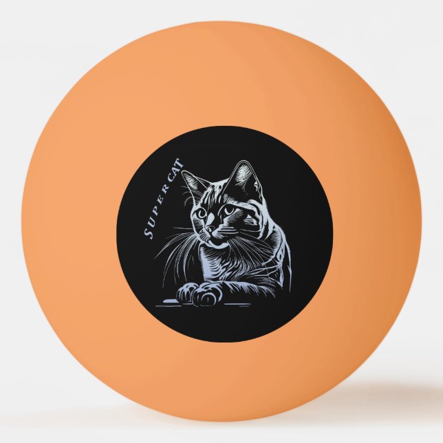 supercat ping pong ball (Front)