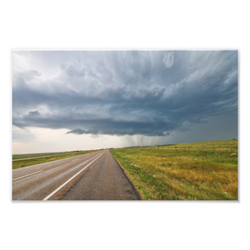 Supercell near Moose Jaw Sk Photo Print