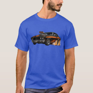 Supercharged Muscle Car Burnout T-Shirt