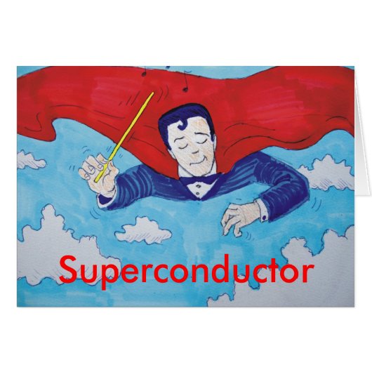 Superconductor cartoon cards (Front Horizontal)