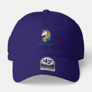 Supercorn Unicorn Vintage Engraving T-Shirt Design 47 Brand Hat