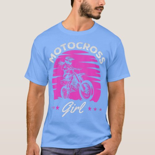 Supercross Girl Dirtbike Girl Enduro OffRoad Motoc T_Shirt