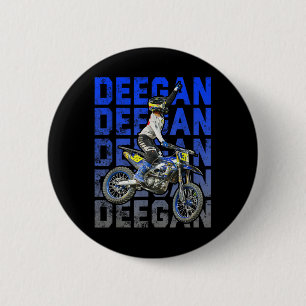Supercross Motocross Haiden-deegs-danger Halloween Button