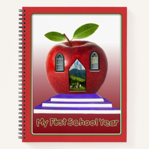 Supercute “My First Day of School” Notebook