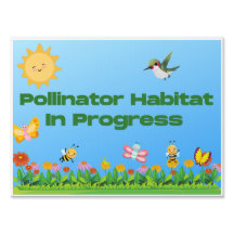 Supercute Pollinator Habitat in Progress
