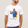 Superdad and a child - cartoon T-Shirt