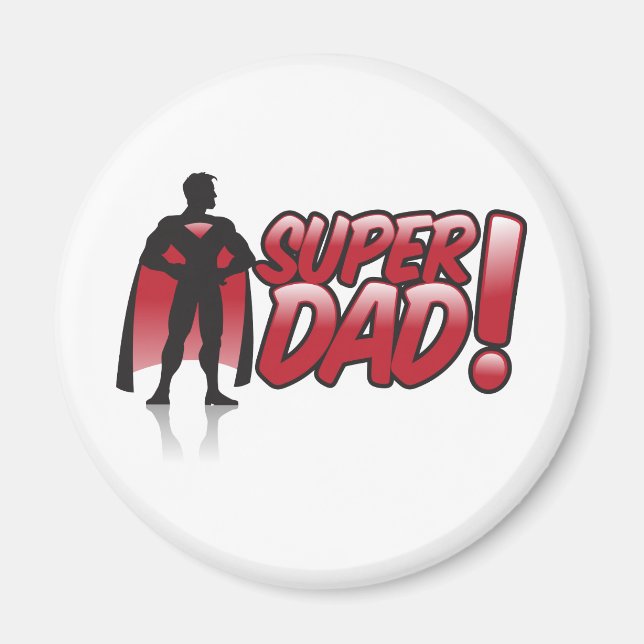 superdad magnet (Front)