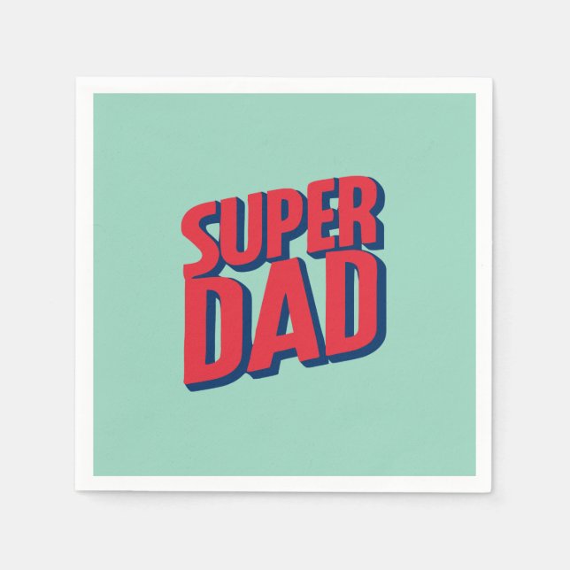 Superdad Napkins (Front)