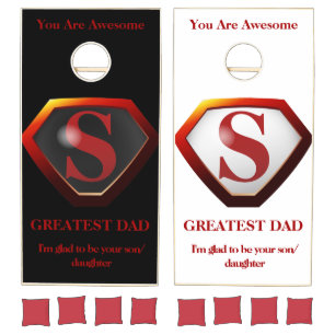 superdaddy cornhole set