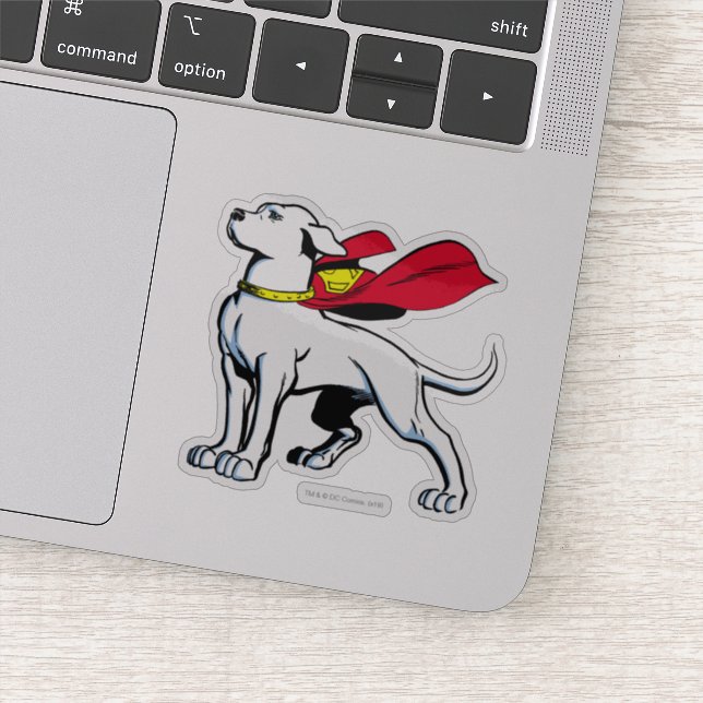 Superdog Krypto Sticker (Detail)