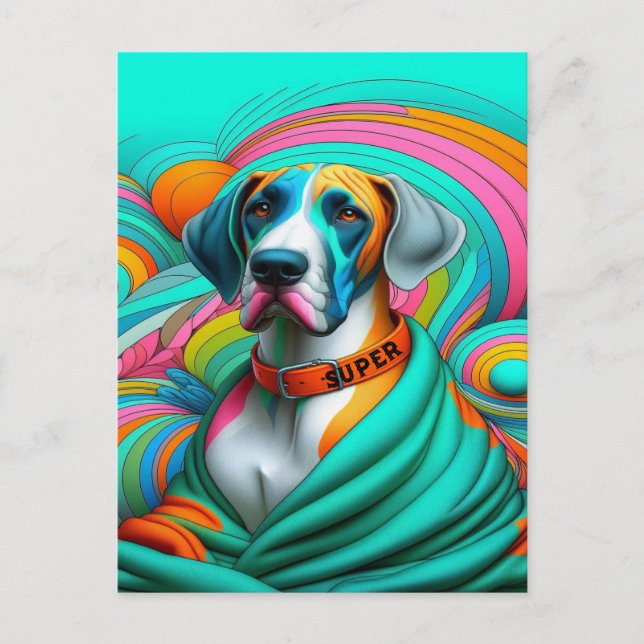 Superdog super dog rescue Party Invitations PCs (Front)