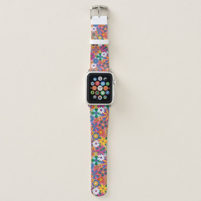 Superflowers Apple Watch Band (Front)