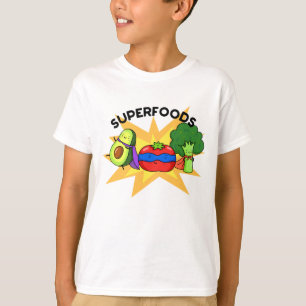 Superfoods Funny Vegetable Pun T-Shirt