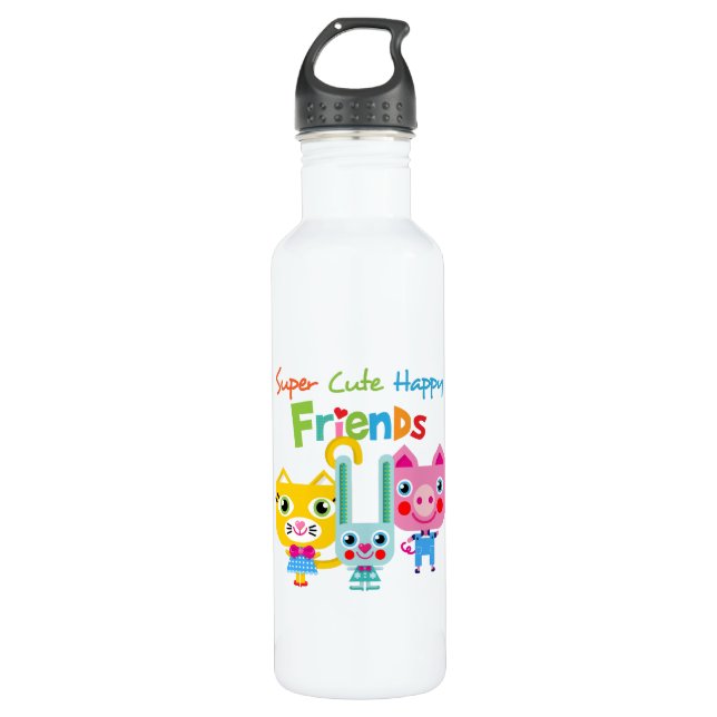 superfriends.png water bottle (Front)