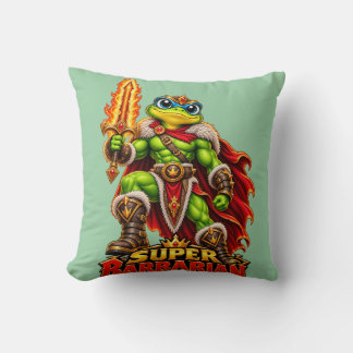 superfrog throw pillow