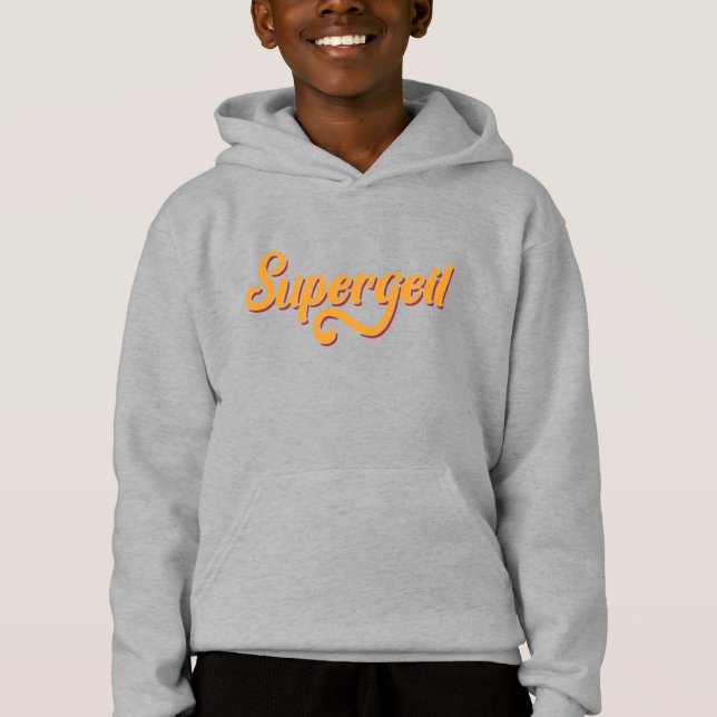 Supergeil German Deutschland Awesome Slang Hoodie (Front)