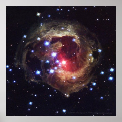 Supergiant Star V838 Monocerotis 12x12 12x12 Poster