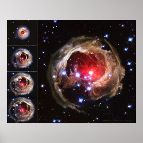 Supergiant Star V838 Monocerotis 20x16 20x16 Poster