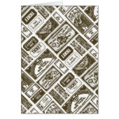 Supergirl Admit One Pattern Brown (Front)