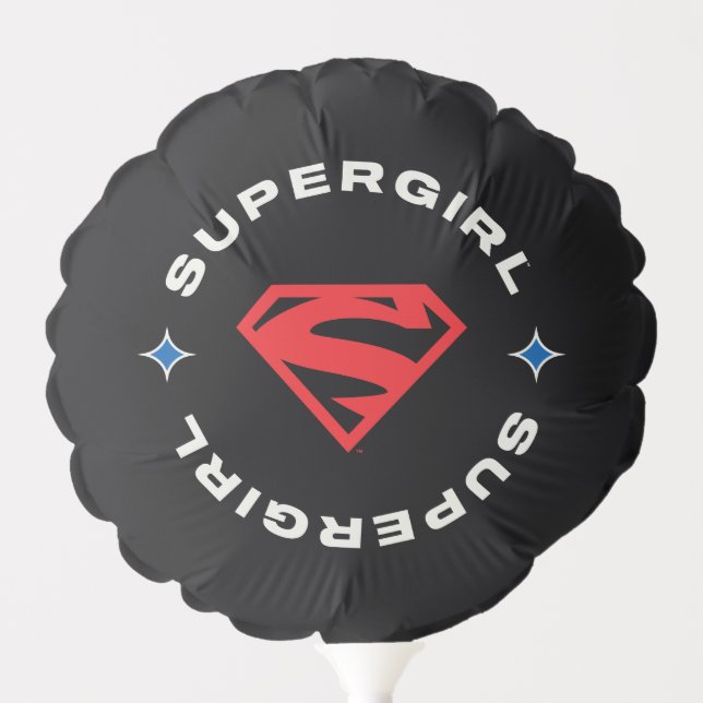 Supergirl Age of Heroes Circle S-Shield Balloon (Front)