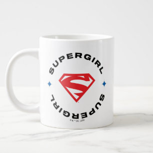 Supergirl Age of Heroes Circle S-Shield Giant Coffee Mug