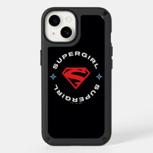 Supergirl Age of Heroes Circle S-Shield Speck iPhone 14 Case