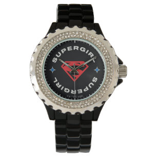 Supergirl Age of Heroes Circle S-Shield Watch