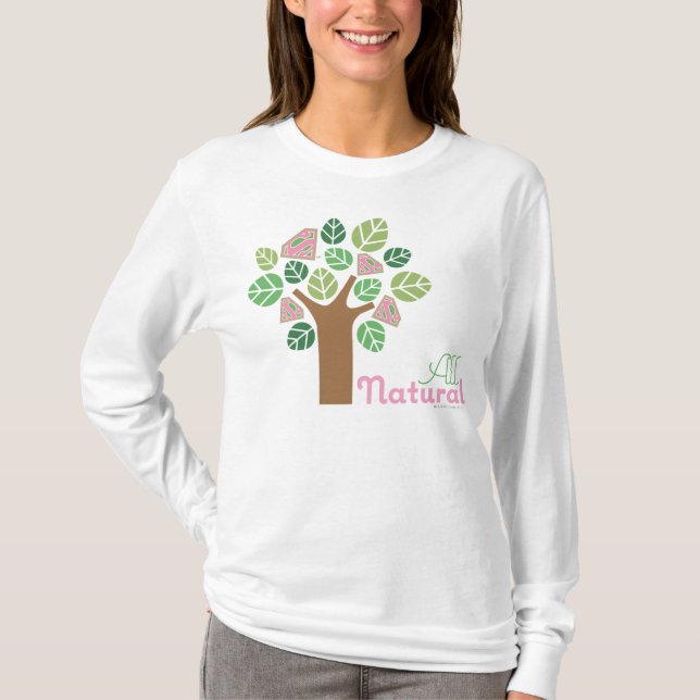 Supergirl All Natural Tree T-Shirt (Front)