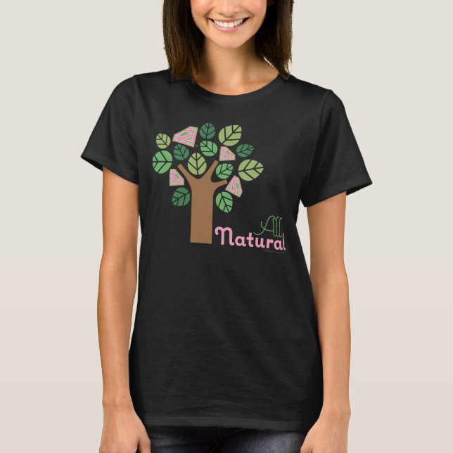 Supergirl All Natural Tree T-Shirt (Front)