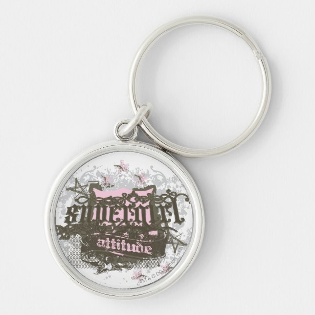 Supergirl Attitude Keychain (Front)