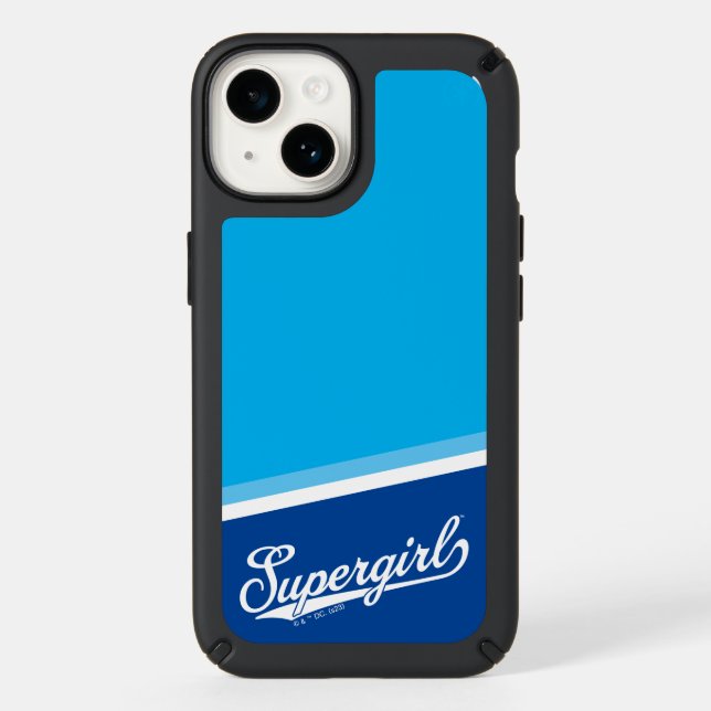 Supergirl Baseball All-Star Name Logo Speck iPhone Case (Front)