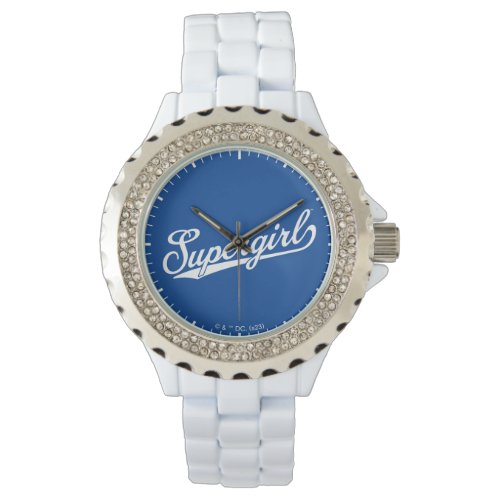 Supergirl Baseball All_Star Name Logo Watch