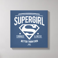 Supergirl Better Than Ever Retro Graphic