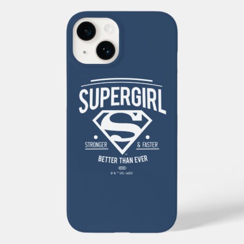 Supergirl Better Than Ever Retro Graphic Case_Mate iPhone 14 Case