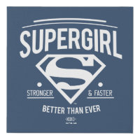 Supergirl Better Than Ever Retro Graphic