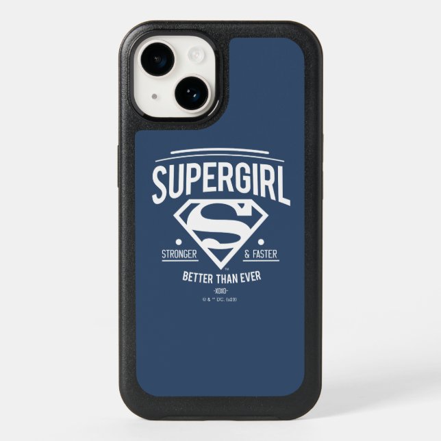 Supergirl Better Than Ever Retro Graphic Otterbox iPhone Case (Back)