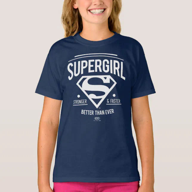 Supergirl Better Than Ever Retro Graphic T Shirt Zazzle