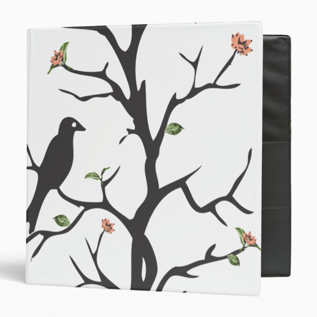 Supergirl Birds in the Tree 3 Ring Binder (Front/Inside)
