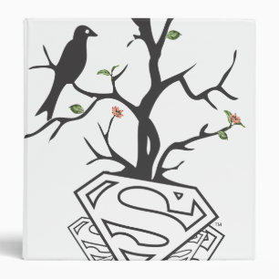 Supergirl Birds in the Tree 3 Ring Binder