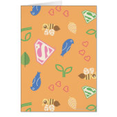 Supergirl Birds & the Bees Orange (Front)