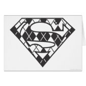 Supergirl Black Argyle Logo (Front Horizontal)