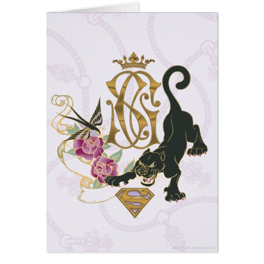 Supergirl Black Panther Cards (Front)