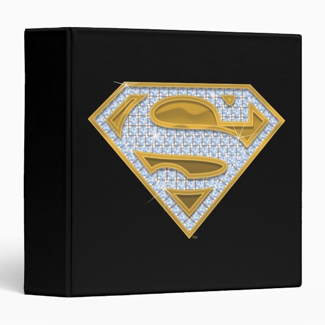 Supergirl Blue Jewels Binder (Front/Spine)
