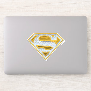 Supergirl Blue Jewels Sticker