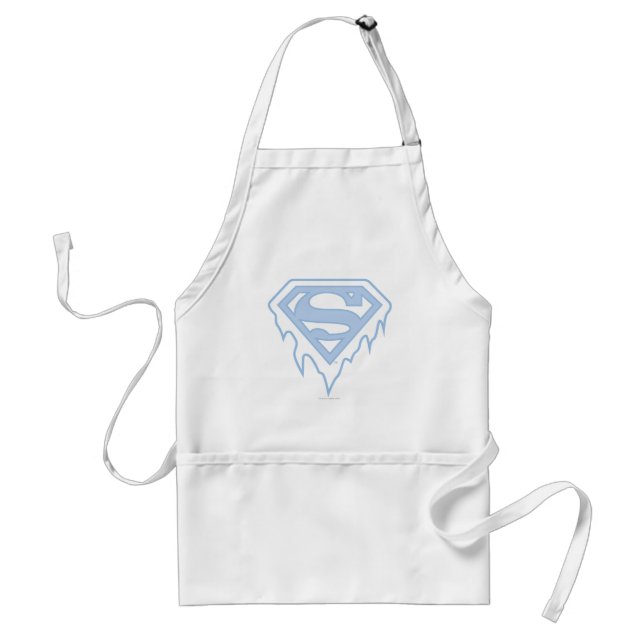 Supergirl Blue Logo Adult Apron (Front)