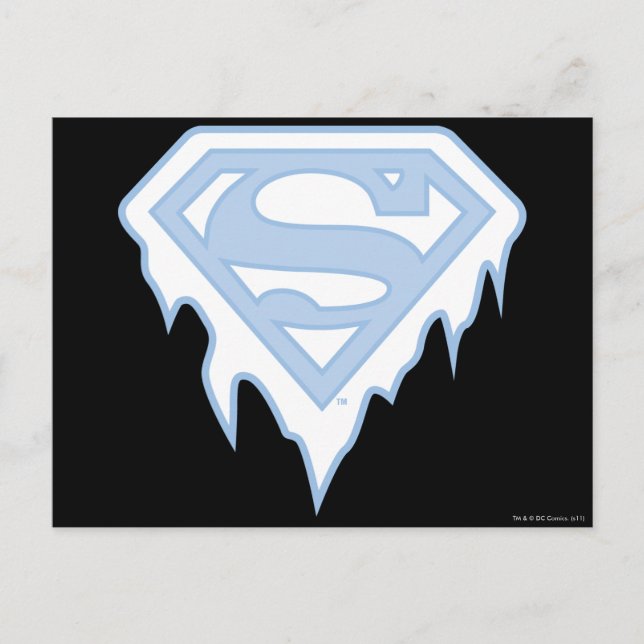 Supergirl Blue Logo Postcard (Front)