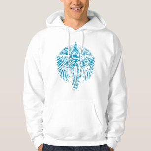 Supergirl Blue Wings Hoodie