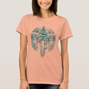Supergirl Blue Wings T-Shirt