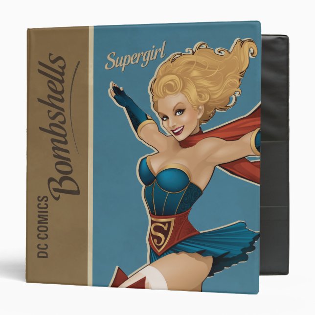 Supergirl Bombshell Binder (Front/Inside)